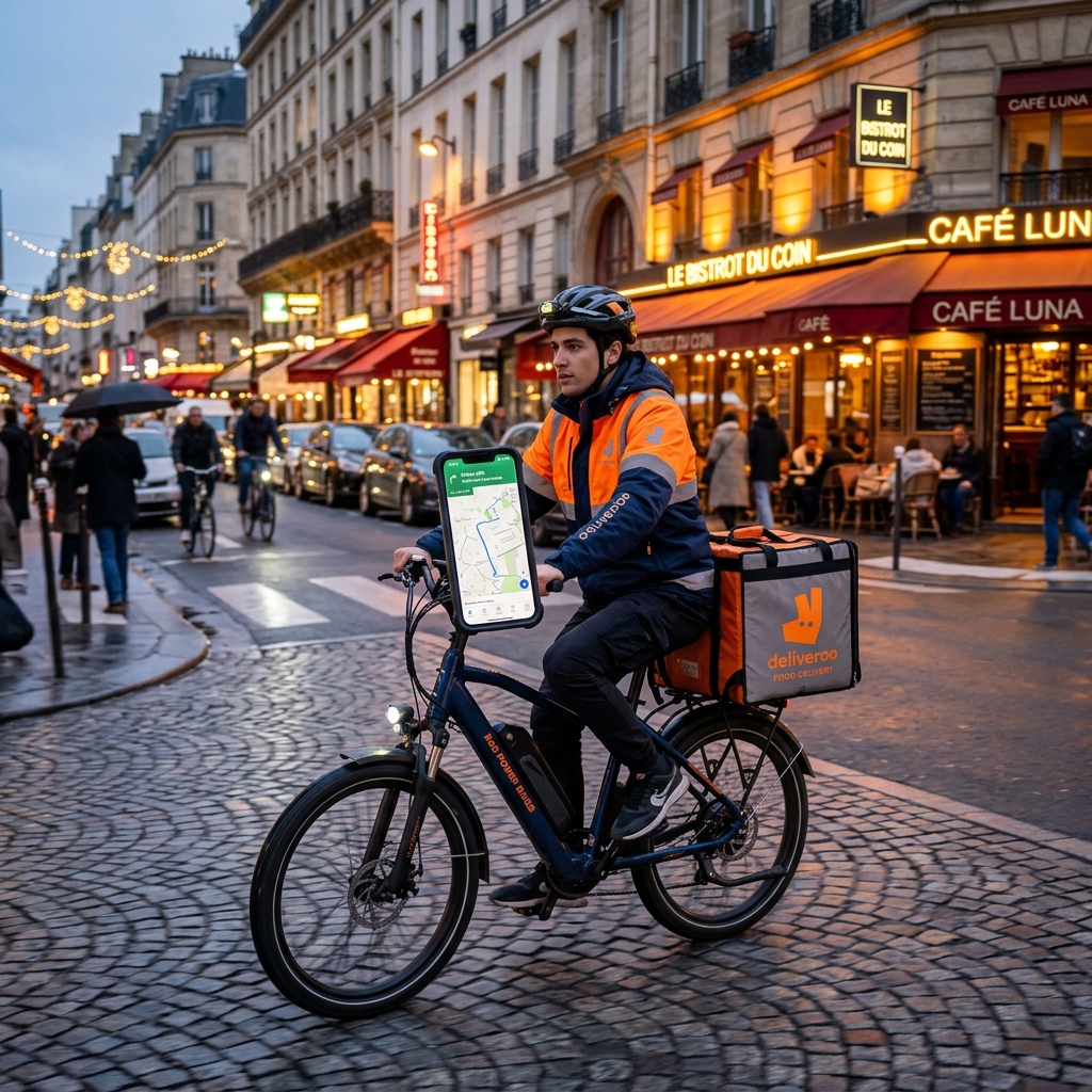 Food delivery rider